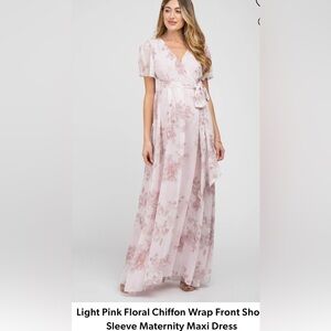 PinkBlush MATERNITY Maxi Dress